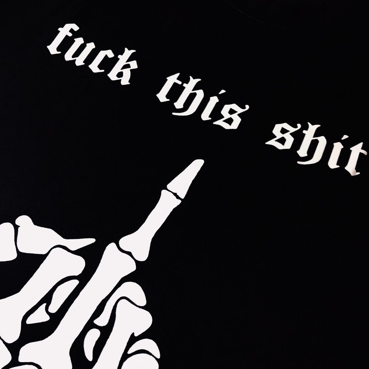 Купить Оверсайз футболка «FUCK THIS SHIT»
