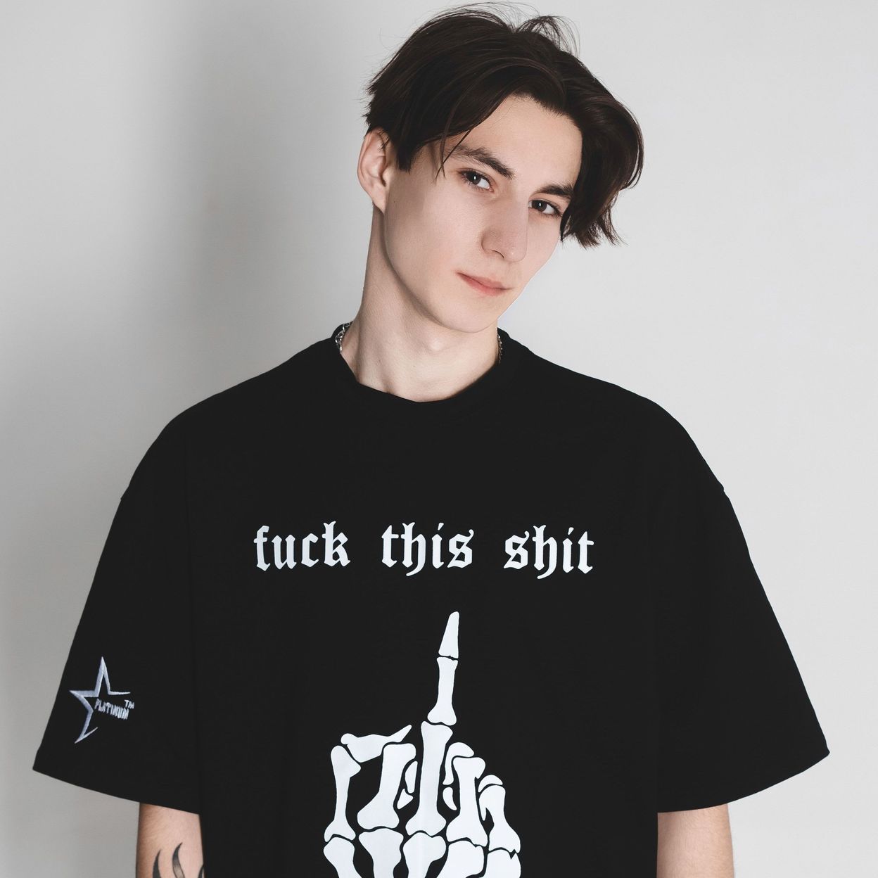 Купить Оверсайз футболка «FUCK THIS SHIT»
