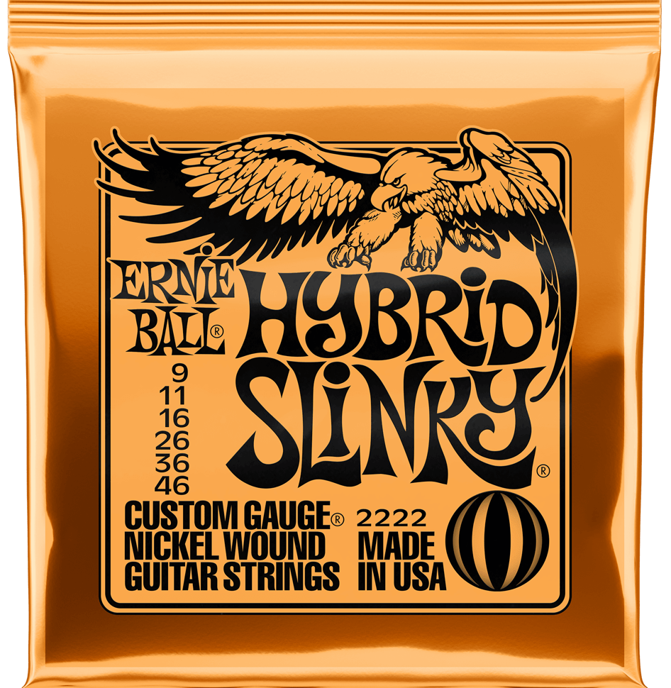 Купить Ernie Ball 2222 Hybrid Slinky Nickel Wound 9-46