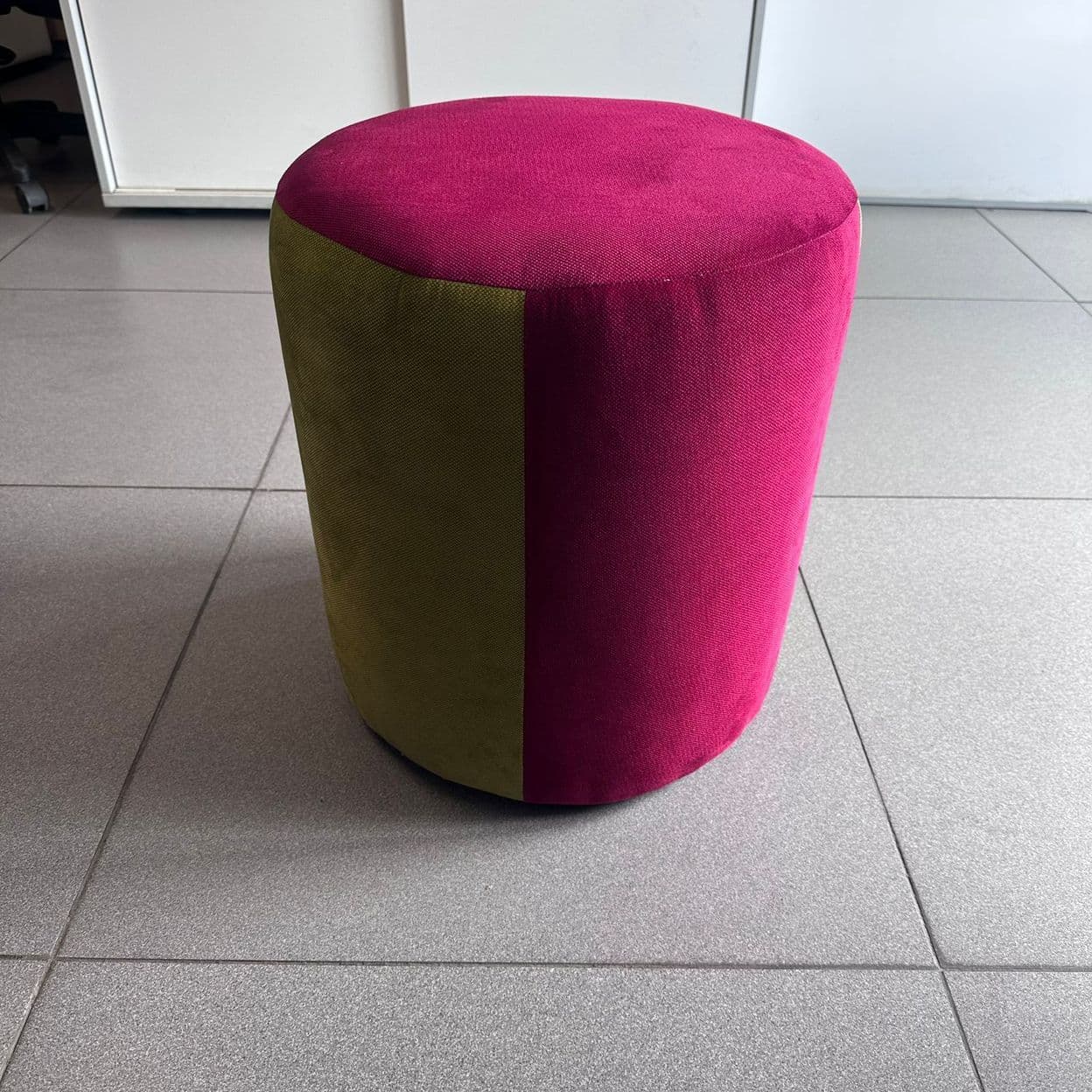 Купить Разноцветный пуф