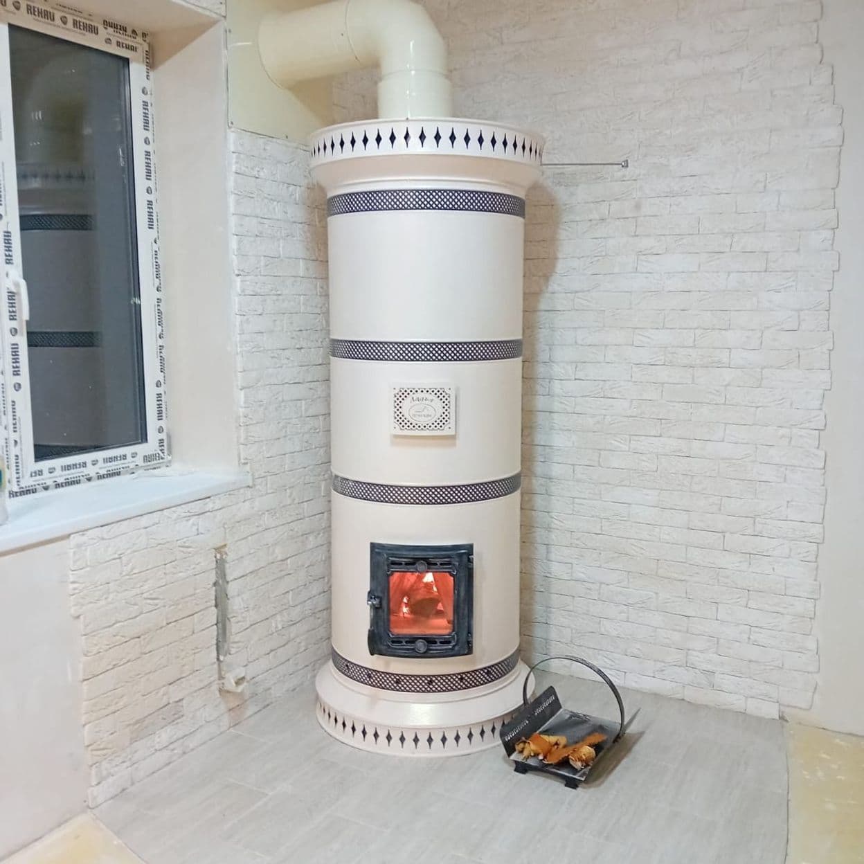 Купить Печь круглая отопительная "ЛАДЬЯ"