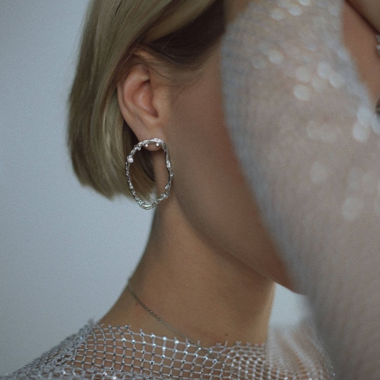 Купить Инсайт Серьги-пусеты овальные, планирование