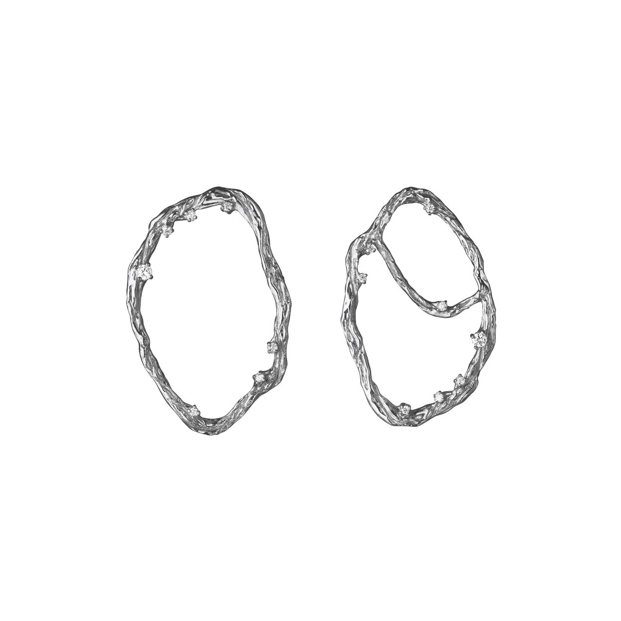 Купить Инсайт Серьги-пусеты овальные, планирование