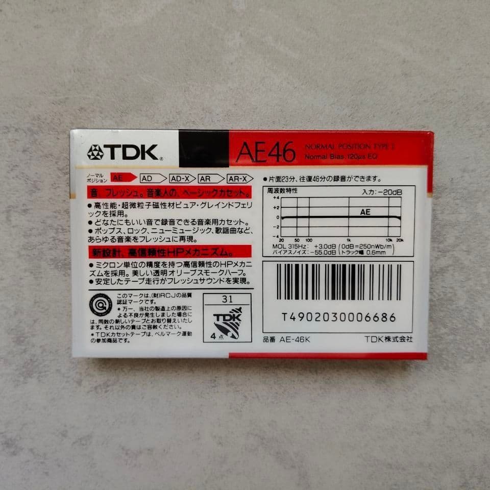 Купить Аудиокассета TDK AE 46
