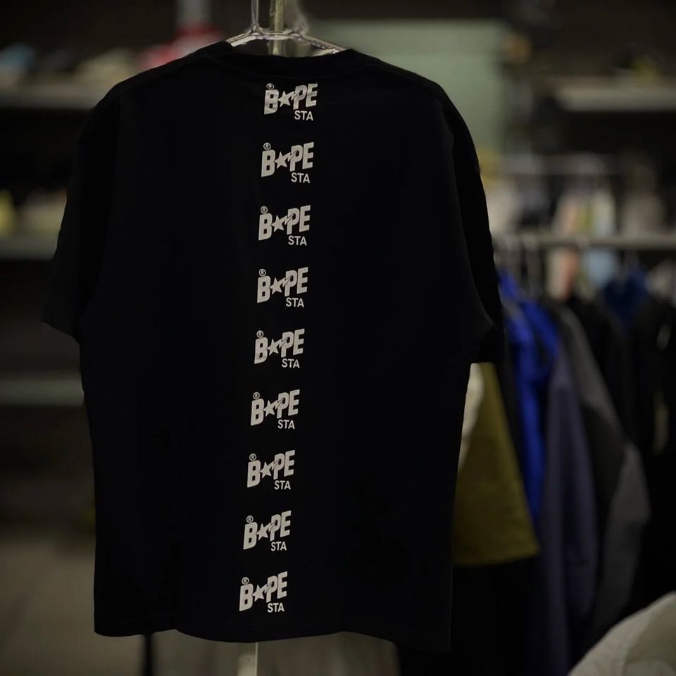 Купить Футболка Bape, Black Star