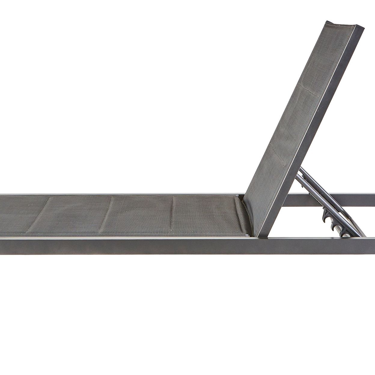 Купить Шезлонг Naterial Aquila II 200х36х75 см алюминий/текстилен серый