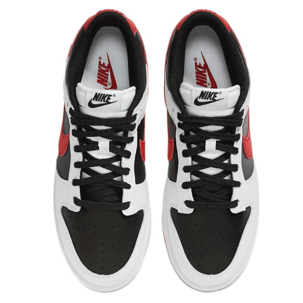Купить Nike Dunk Low white Black Red