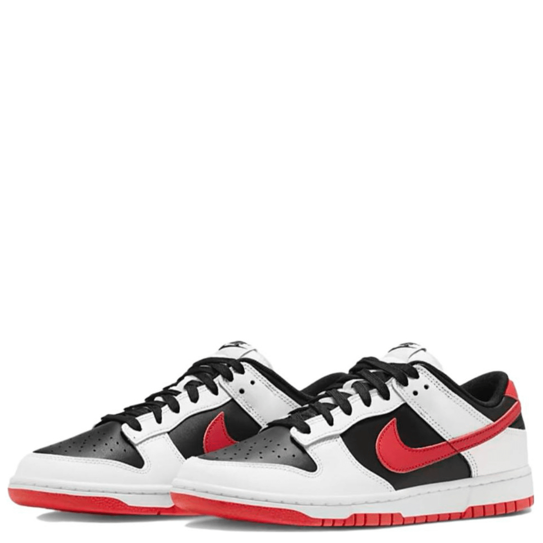 Купить Nike Dunk Low white Black Red