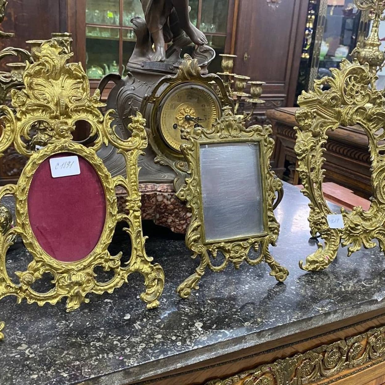 Купить Старинные бронзовые рамки