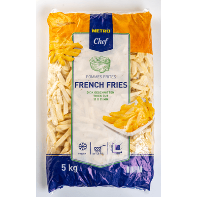 Купить КАРТОФЕЛЬ ФРИ METRO CHEF 11 ММ. 5КГ. доставка продуктов тюмень . доставка продуктов в тюмени . доставка фруктов тюмень . доставка фруктов в тюм