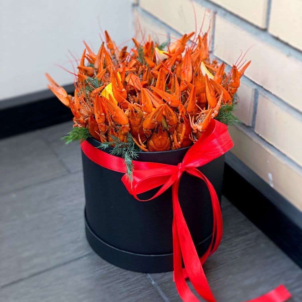 Купить Букет из раков в коробке арт. 487