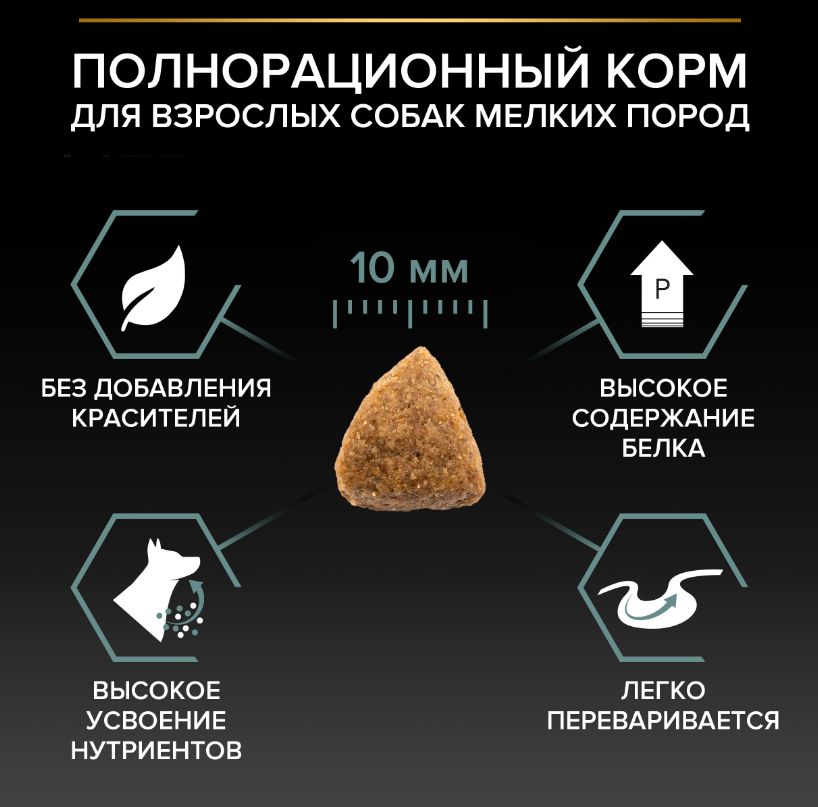Купить Pro plan Про План для собак мелких и карликовых пород с