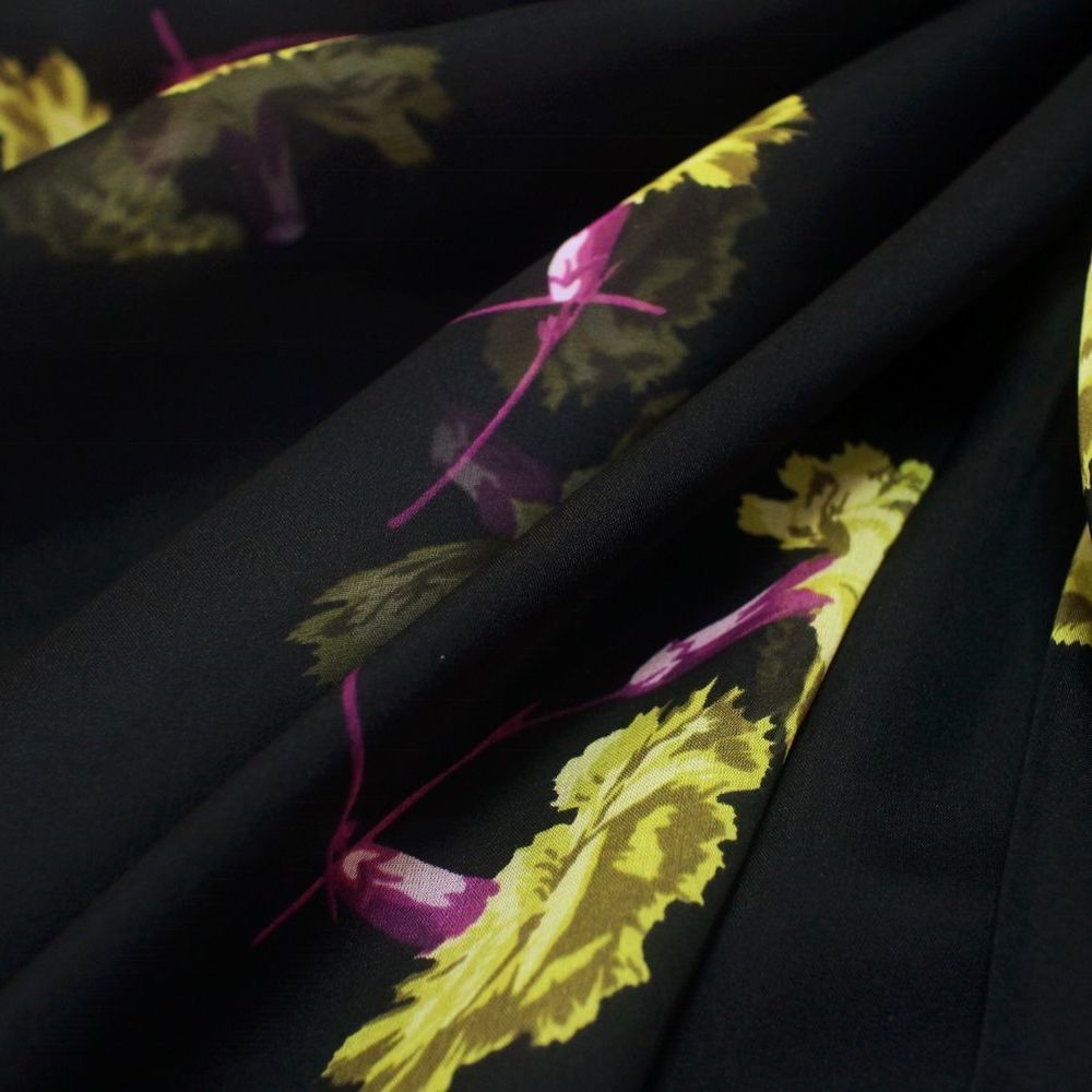 Купить Ткань шелковый шифон Max Mara