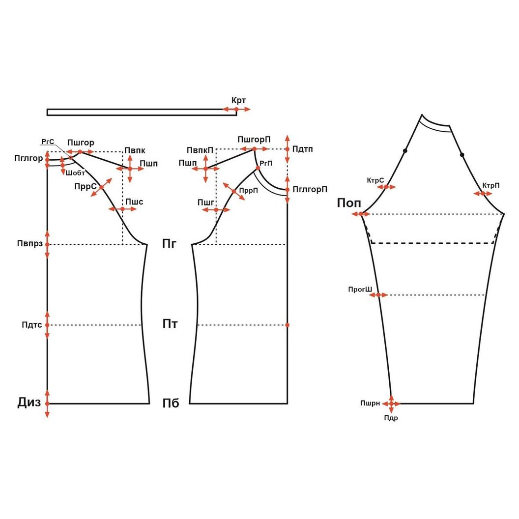 Купить Конструкция детской футболки с рукавом реглан