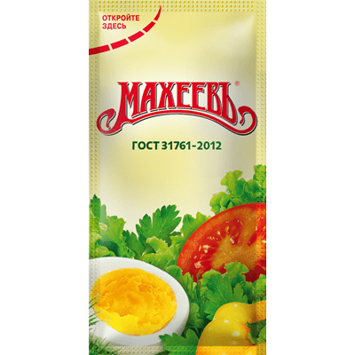 Купить МАЙОНЕЗ МАХЕЕВЪ 25% ПРОВАНCАЛЬ 60 ШТ. X 10 Г. доставка продуктов Тюмень . доставка продуктов в Тюмени . доставка фруктов Тюмень . доставка фрук