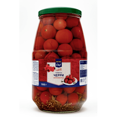 Купить ПОМИДОРЫ METRO CHEF ЧЕРРИ 1500МЛ. с доставкой на дом . Доставка продуктов Тюмень , доставка продуктов в Тюмени , dostavka-produktov-tyumen , do