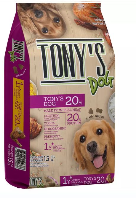 Купить A-Soli Dog Premium Tony's Dog Говядина 20% протеина Для собак всех пород 15 кг
