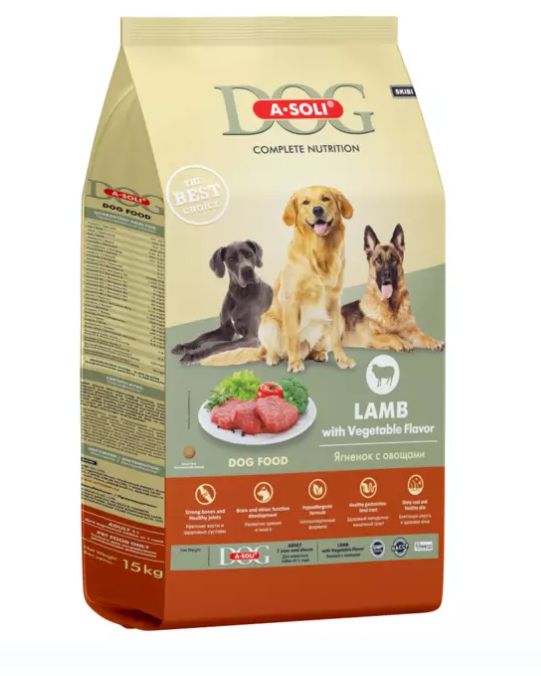 Купить A-Soli Dog Premium Tony's Dog Говядина 20% протеина Для собак всех пород 15 кг