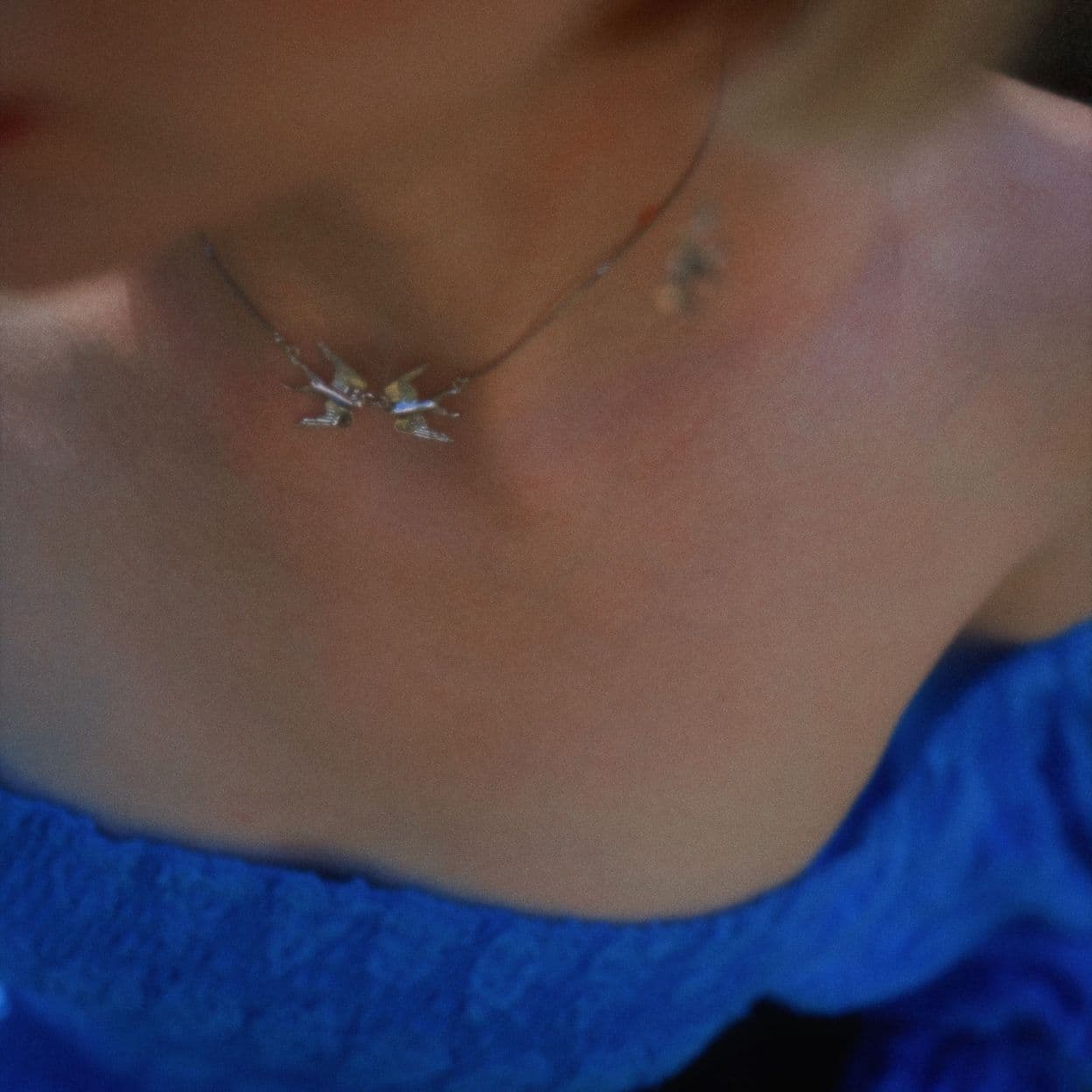 Купить MY SWALLOWS 2.0 Колье с двумя маленькими ласточками, платинирование