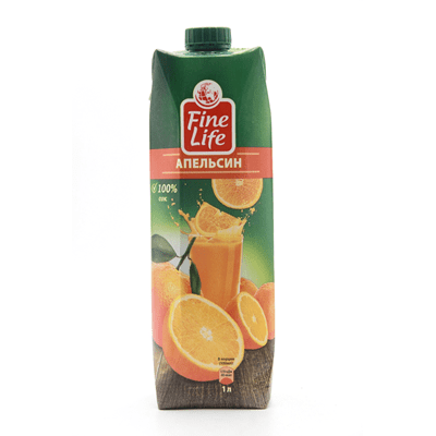 Купить FINE LIFE СОК АПЕЛЬСИНОВЫЙ 1 Л. доставка продуктов тюмень . доставка продуктов в тюмени . доставка фруктов тюмень . доставка фруктов в тюмени .