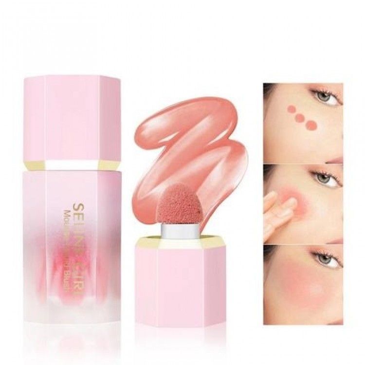 Купить Жидкие румяна/хайлайтер Seline Girl Mousse liquid Blush (05 Rose)