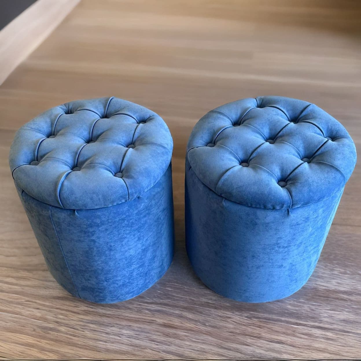 Купить Пуф круглый с крышкой