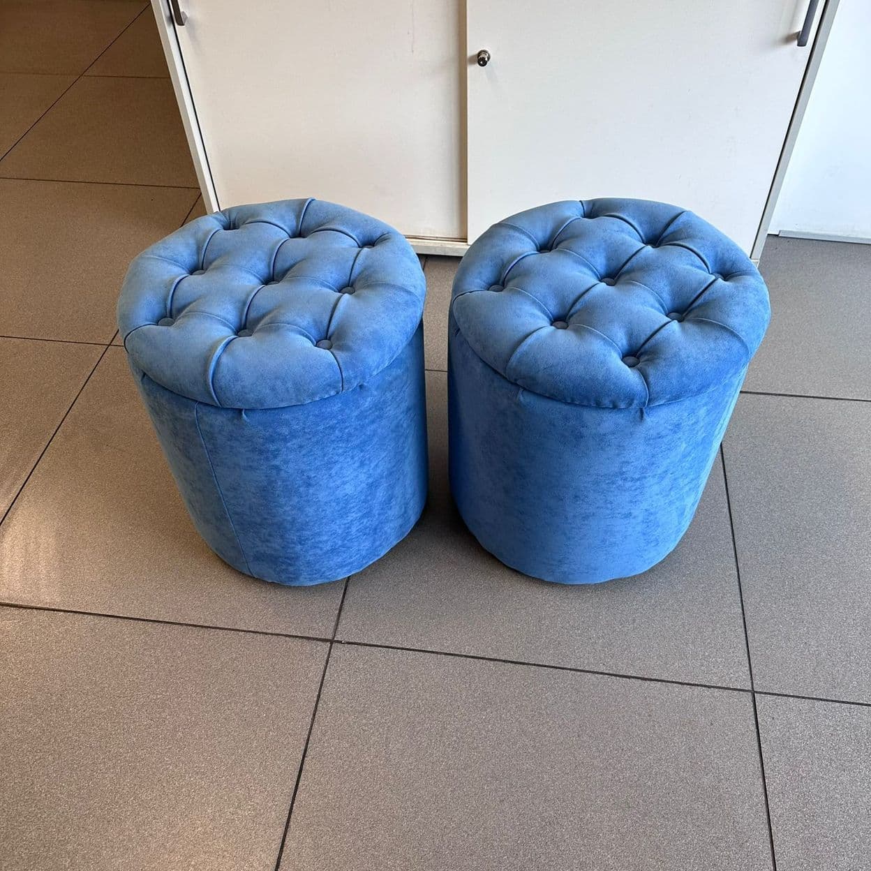 Купить Пуф круглый с крышкой