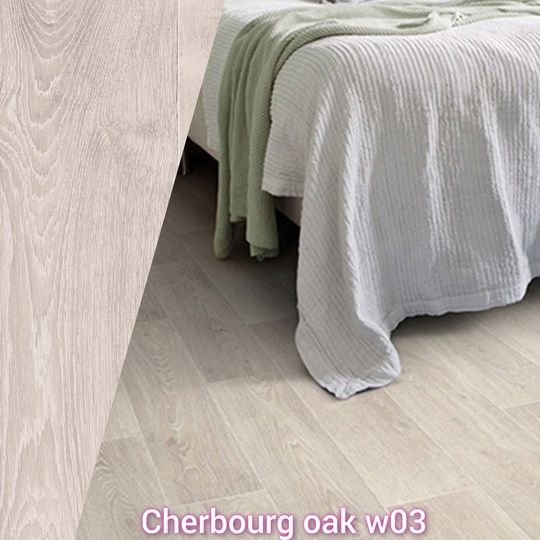 Купить (2.5х0.45)Линолеум IVC Greenline CHERBOURG OAK W03  полукоммерческий остаток