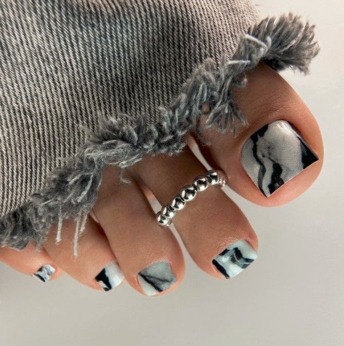 Купить Пленки для педикюра Marble