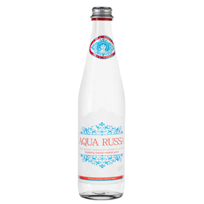 Купить ВОДА AQUA RUSSA ГАЗИРОВАННАЯ 0,5Л. доставка продуктов Тюмень . доставка продуктов в Тюмени . доставка фруктов Тюмень . доставка фруктов в Тюмен