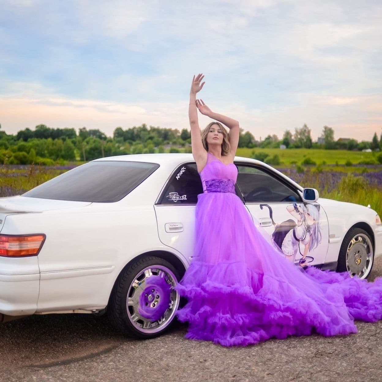 Купить Платье со шлейфом Размеры 40-46(48)