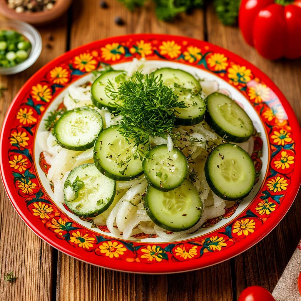 Купить Дайкон с огурцом