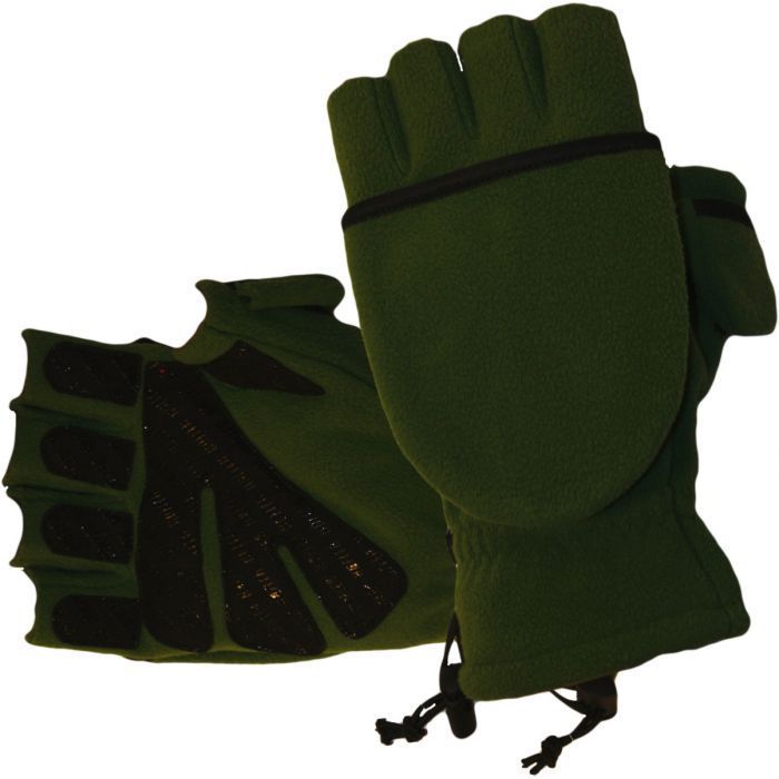 Купить Перчатки-рукавицы Hofler Fleece Green (зеленые)