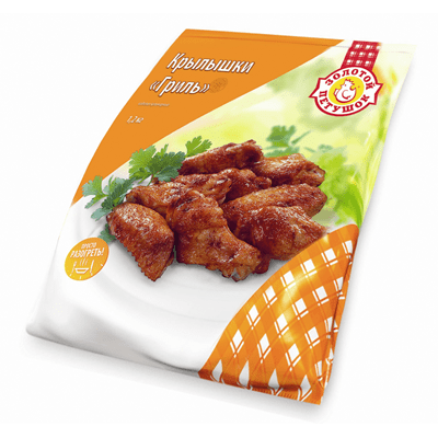 Купить КРЫЛЫШКИ ГРИЛЬ ЗОЛОТОЙ ПЕТУШОК 1,2 КГ. доставка продуктов Тюмень . доставка продуктов в Тюмени . доставка фруктов Тюмень . доставка фруктов в Т