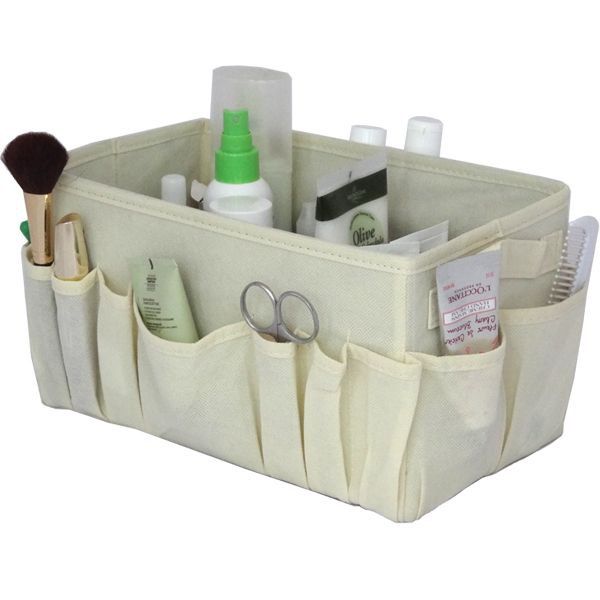 Купить Органайзер для косметики бежевый