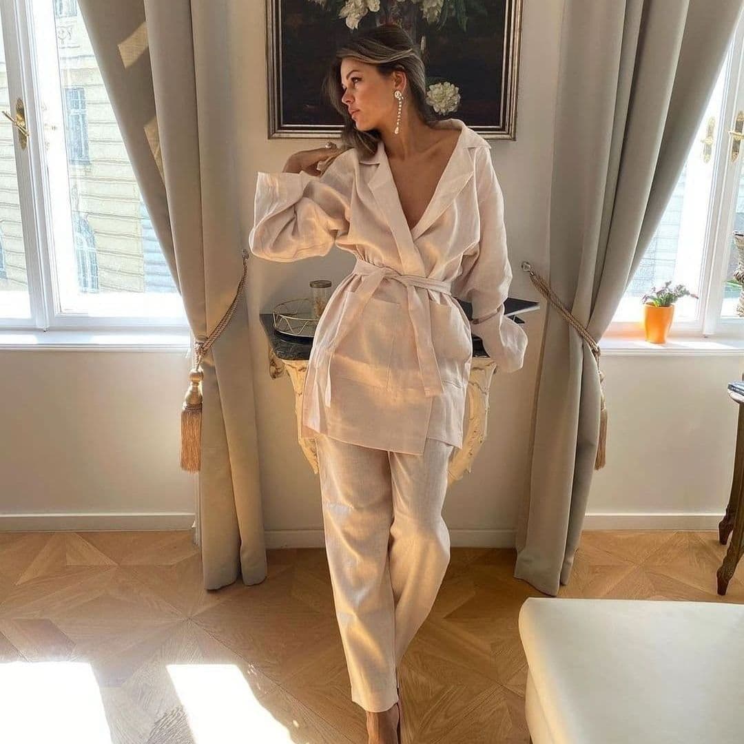 Купить Костюм льняной