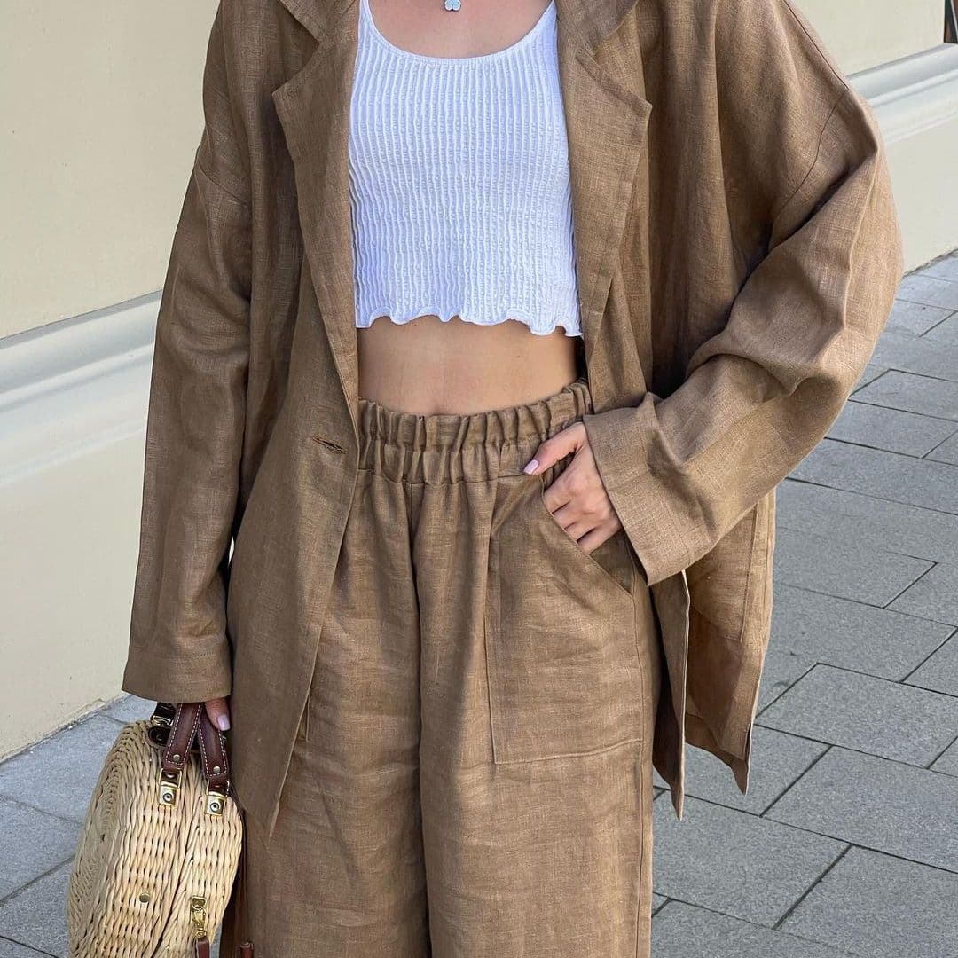 Купить Костюм льняной