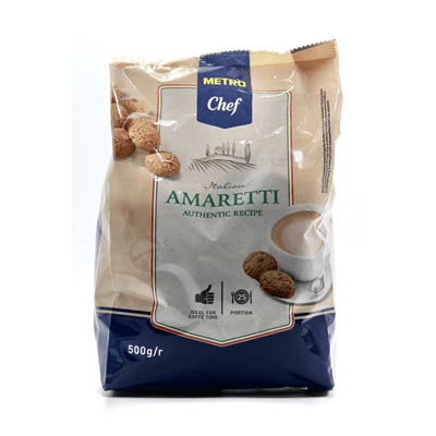 Купить ПЕЧЕНЬЕ METRO CHEF AMARETTI 500 Г. доставка продуктов Тюмень . доставка продуктов в Тюмени . доставка фруктов Тюмень . доставка фруктов в Тюмен