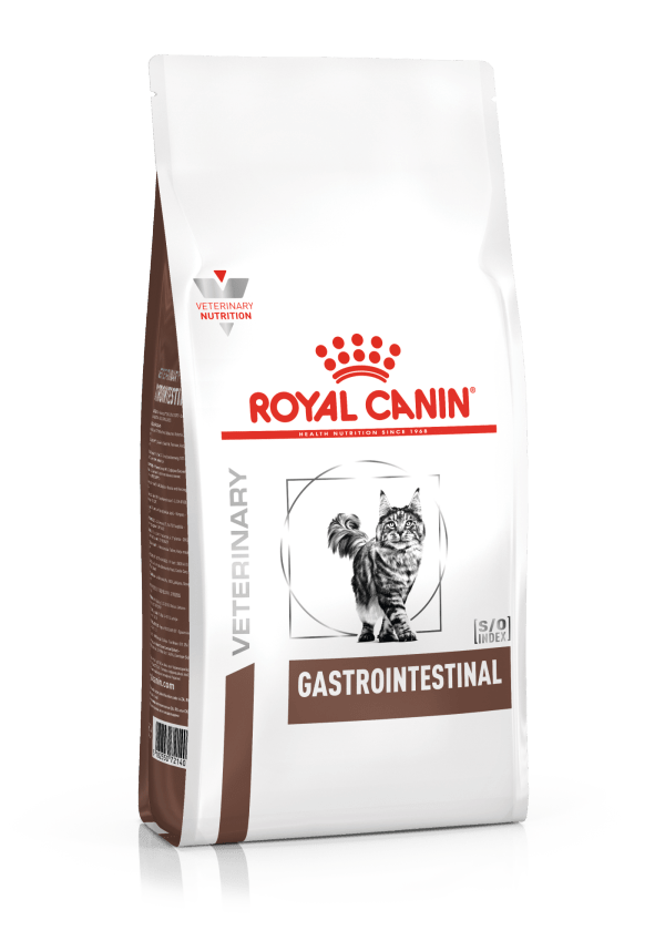 Купить Royal Canin Gastrointestinal диетический корм для взрослых кошек при острых расстройствах пищеварения, в реабилитационный период и при истощени