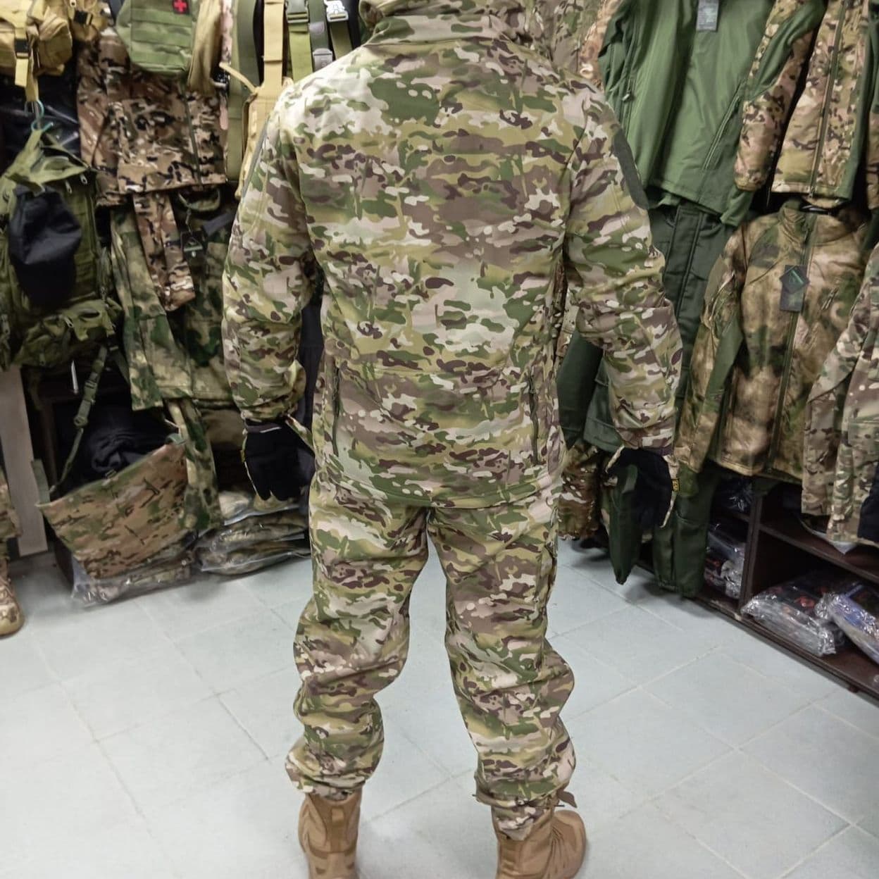 Купить Костюм тактический Softshell мультикам