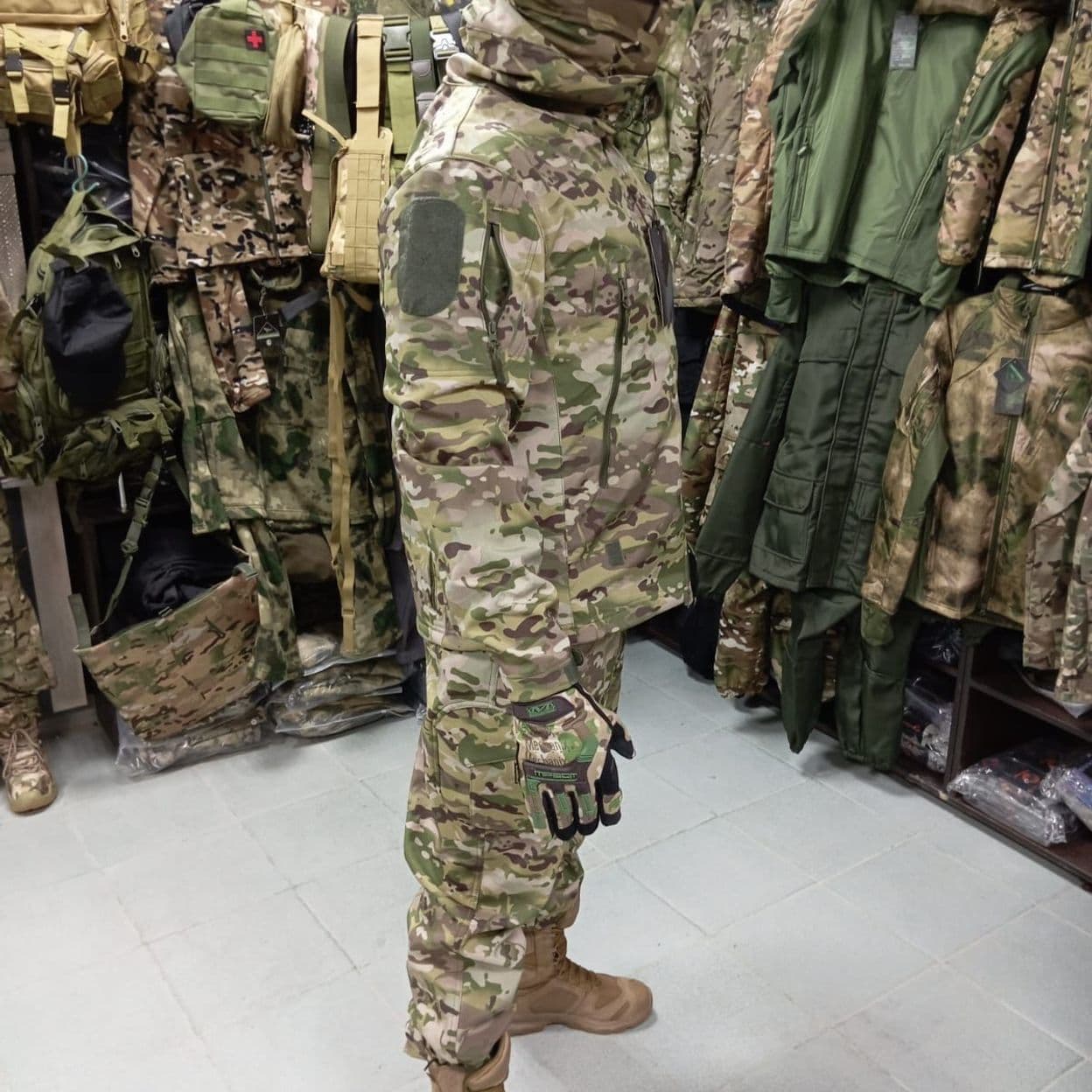 Купить Костюм тактический Softshell мультикам