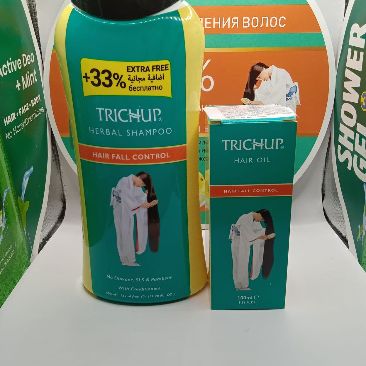 Купить Набор Trichup Шампунь Против выпадения волос 532 мл+ Масло 100 мл