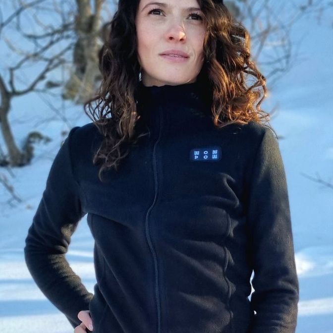Купить Женский флисовый анорак Sudan Brown Polartec WindPro