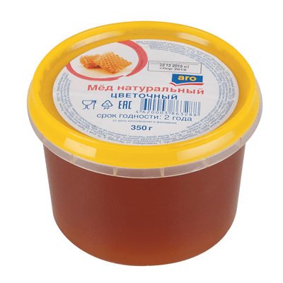 Купить ARO МЕД НАТУРАЛЬНЫЙ ЦВЕТОЧНЫЙ 380 Г. с доставкой на дом . Доставка продуктов Тюмень , доставка продуктов в Тюмени , dostavka-produktov-tyumen ,