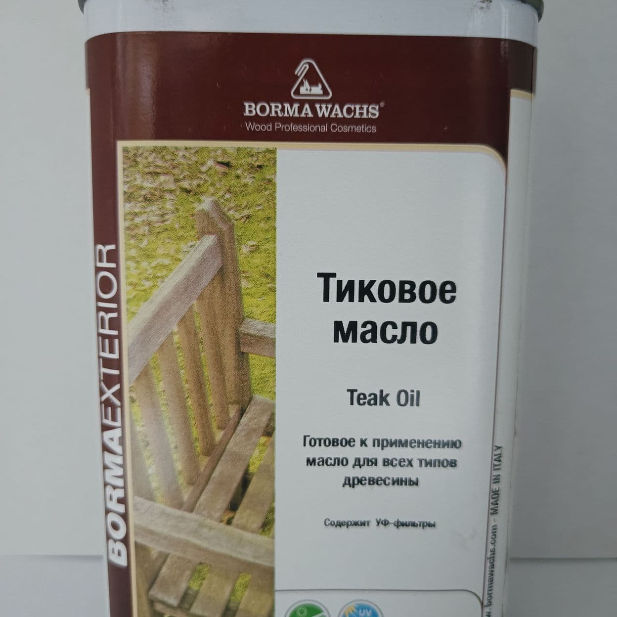 Купить Тиковое масло Borma Wachs 0.5л