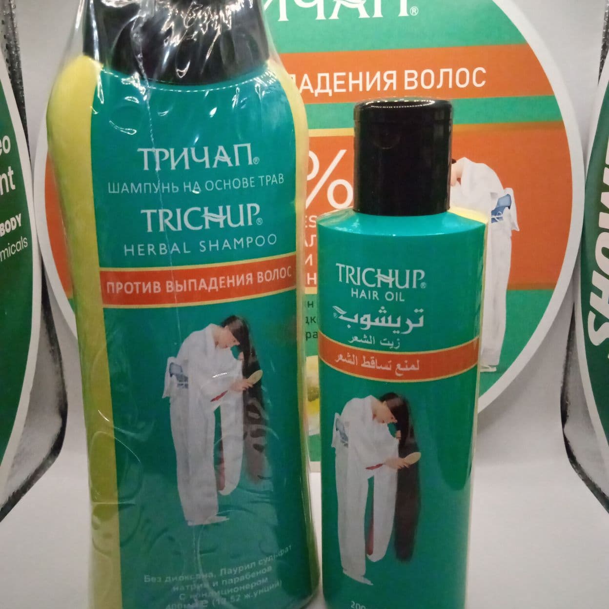 Купить Набор Против выпадения волос Trichup шампунь 400 мл+ масло 200 мл