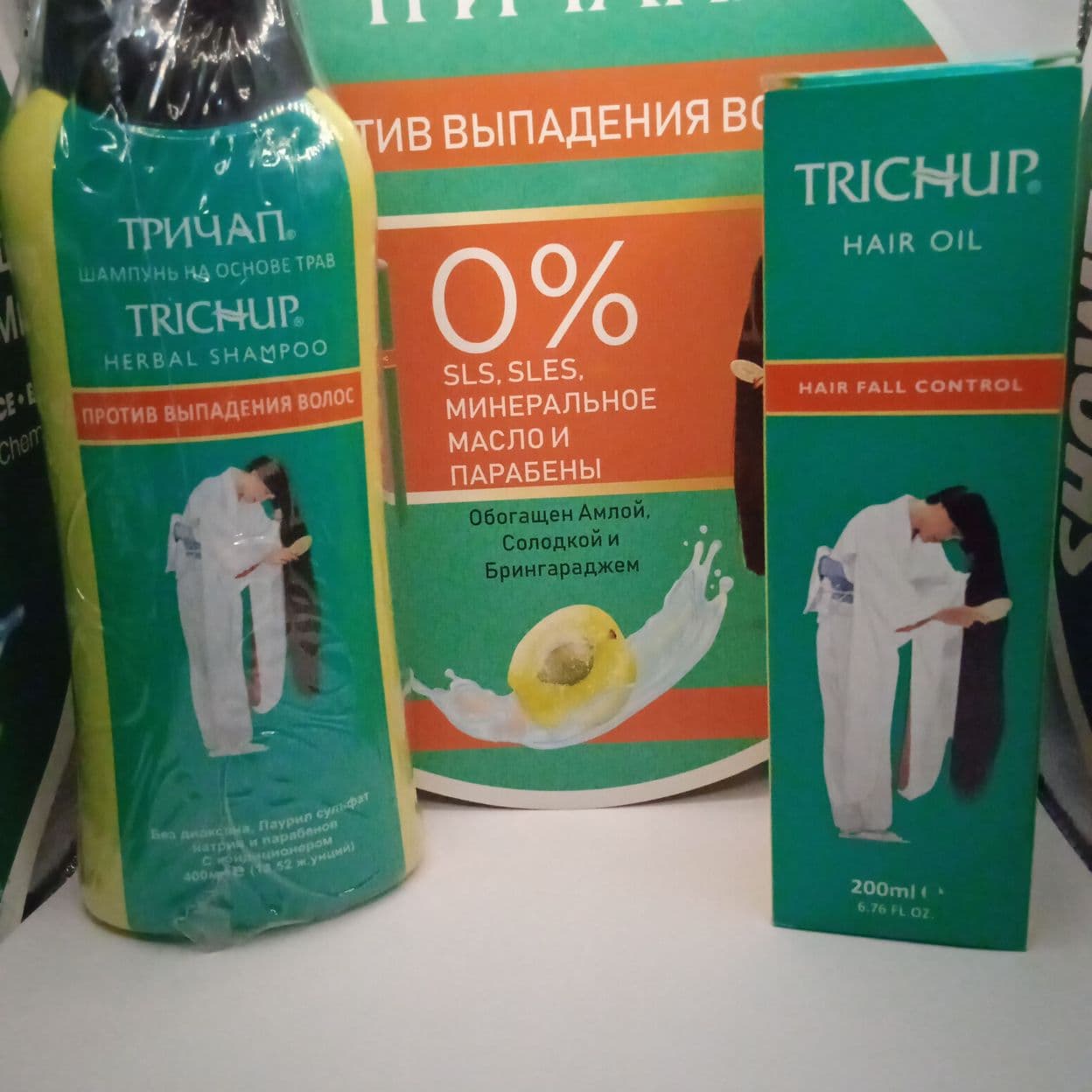 Купить Набор Против выпадения волос Trichup шампунь 400 мл+ масло 200 мл
