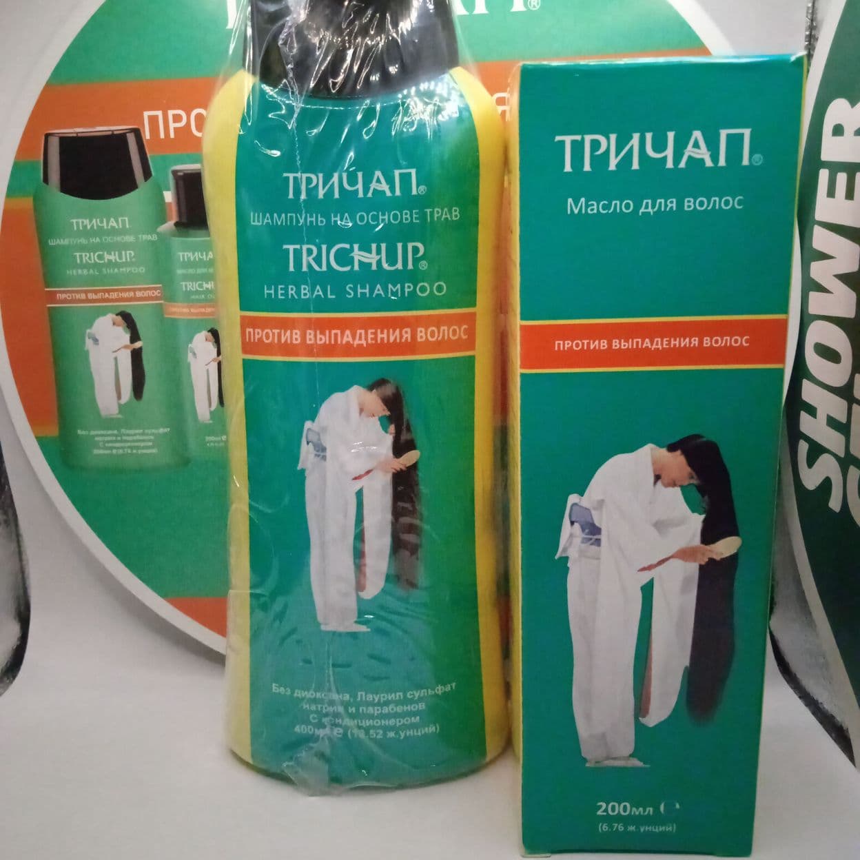 Купить Набор Против выпадения волос Trichup шампунь 400 мл+ масло 200 мл