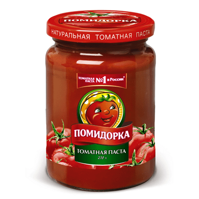 Купить ПАСТА ТОМАТНАЯ ПОМИДОРКА СТЕКЛЯННАЯ БАНКА 250 МЛ. с доставкой на дом . Доставка продуктов Тюмень , доставка продуктов в Тюмени , dostavka-produ