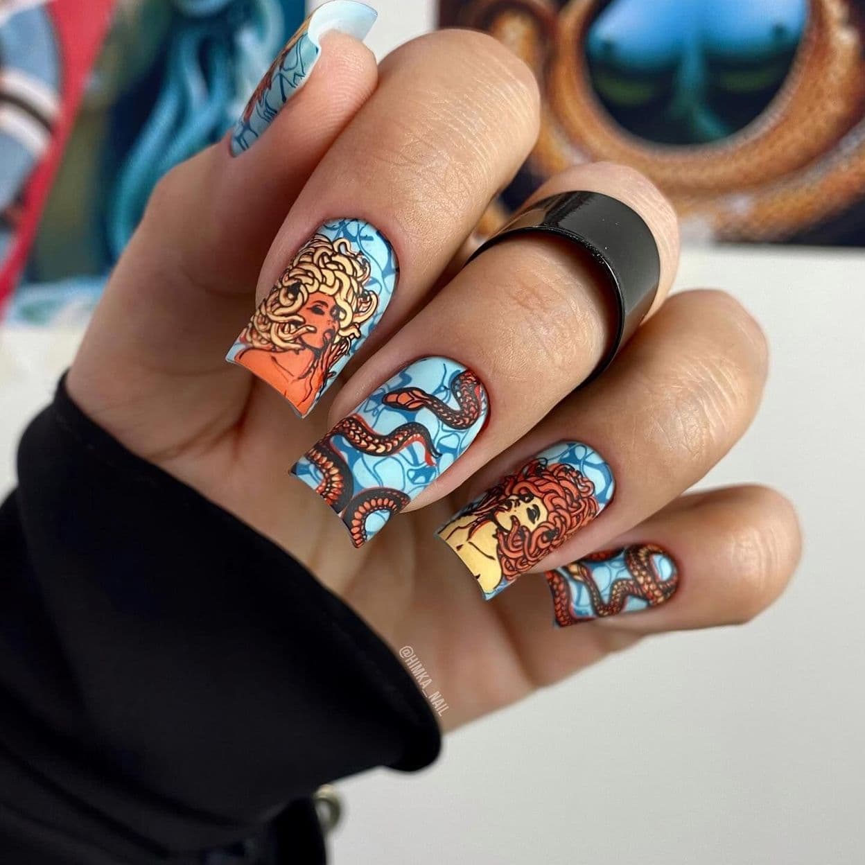 Купить Ту-Лу-Ла 005 Пластина для стемпинга от Meduzza Stamping,трафарет для маникюра, декора ногтей